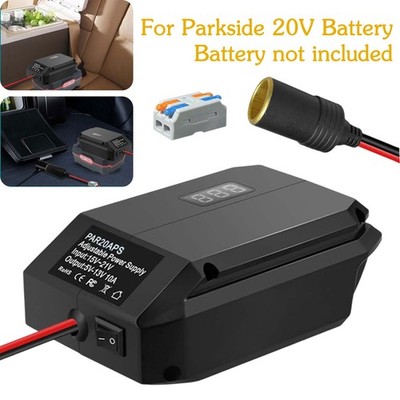 DC20V auf 12V Step-Down Konverter Zigarettenanzünder Für Parkside 20V Akku