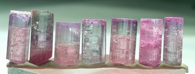 Saturated Purpel Pink Color Tourmaline Crystal From Afg Paprock Mine