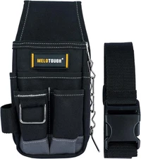 MELOTOUGH Pocket Tool Pouch Tool Belt Pouches with Belt Clip Utility Mini Tool O