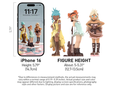POPMART Peach Riot À La Mode フィギュア Peach Riot à la mode Figures - POP MART (United States)