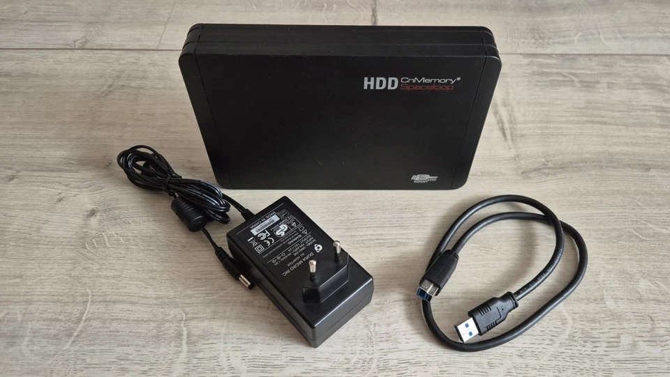 CnMemory Spaceloop 8,9 / 3,5 USB 3.0 2TB SuperSpeed Festplatte extern Topzustand