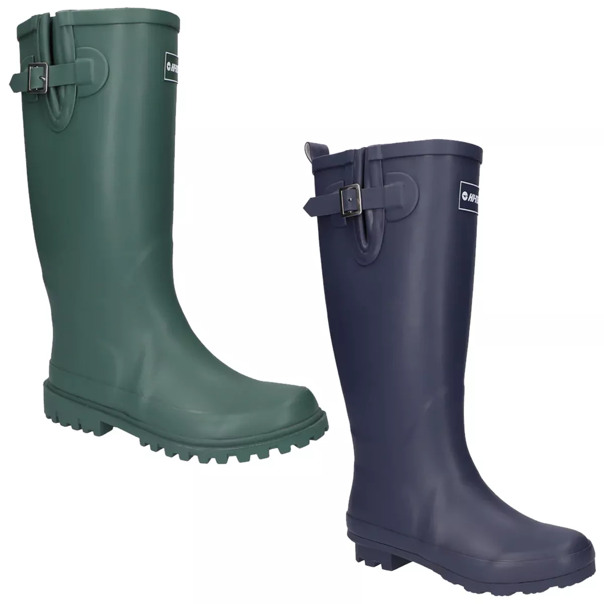 Hi-Tec Mens Morpheus Waterproof Adjustable Wellington Boots Farming Wellies