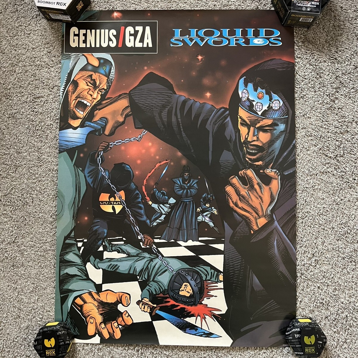 GENIUS/GZA ★ LIQUID SWORDS ★ 2LP ★ ウータン Amazon.com: Liquid Swords (Limited Edition Clear Colored