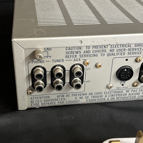 Amplificador integrado estéreo JVC A-10X Hi-Fi separado con fono hecho en Japón - Imagen 10 de 12