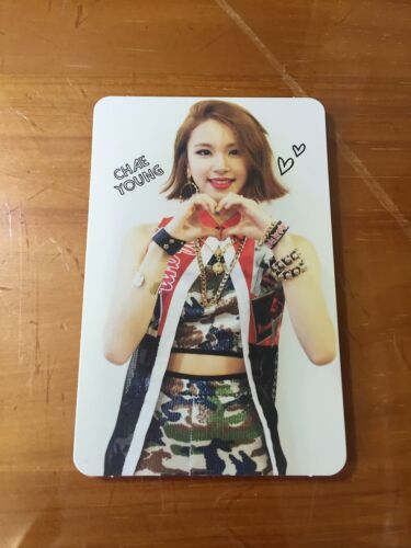 Twice Debut Album Like Ohh Ahh Red Card Chaeyoung Photo Card K Pop 22 21 Ebay