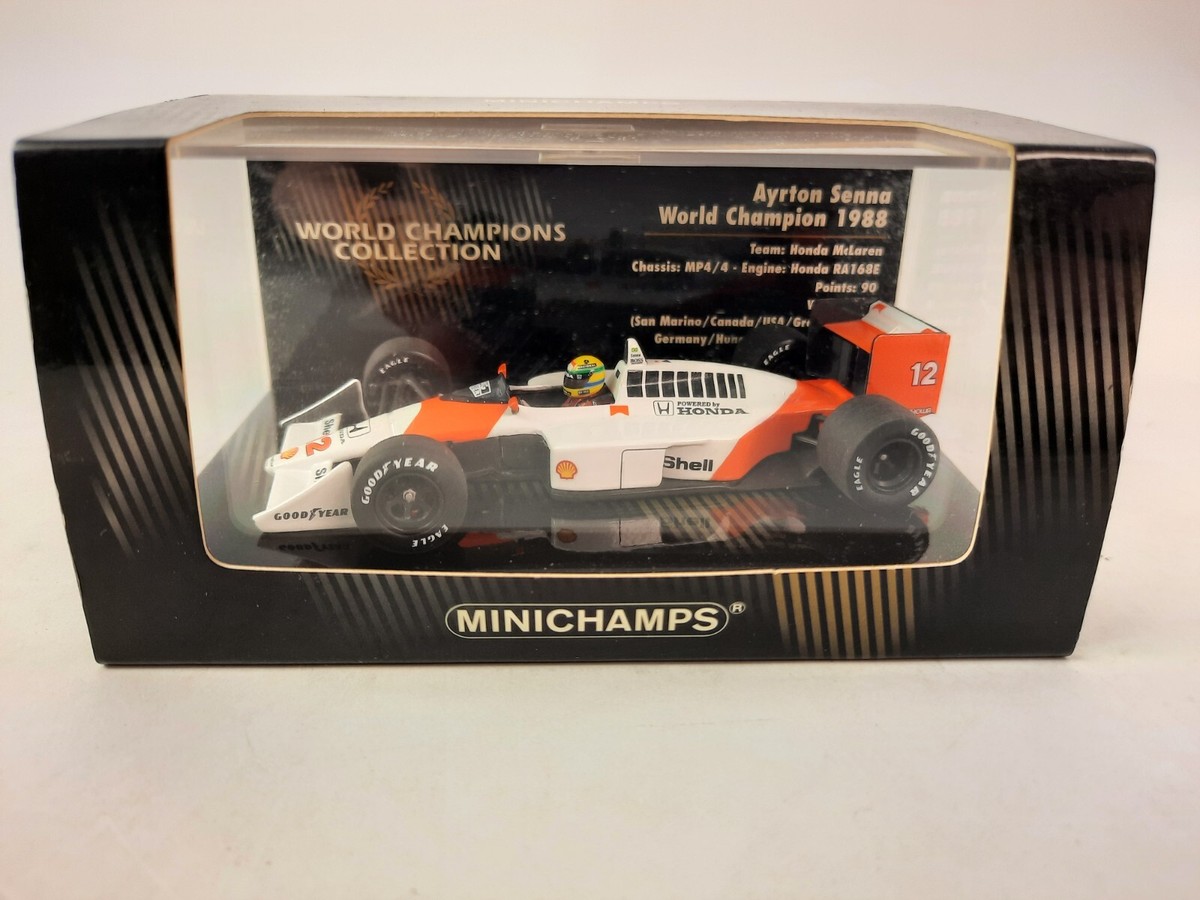 1:12 MINICHAMPS ミニチャンプス McLAREN MP4/4 Minichamps McLaren Honda MP4/4 #12 A. Senna World Champion