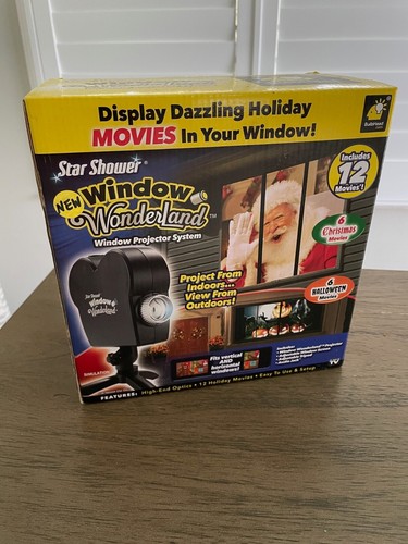 Star Shower Window Wonderland Projector New in Box Sealed - Picture 5 of 5