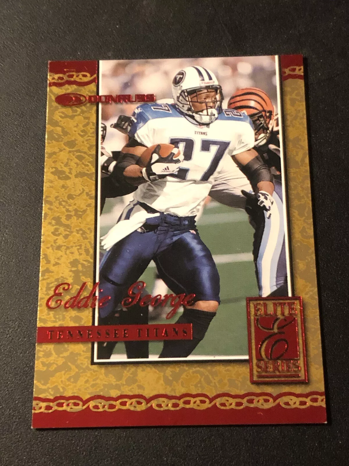 Eddie George trading card