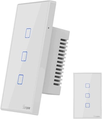 SONOFF TX T2US2C Smart Wall Switch Wifi Two Buttons with RF Cassettes 503