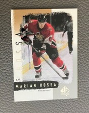 2000-01 Upper Deck SP Authentic Hockey #62 Marian Hossa - Senators