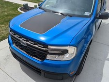 New 2022-2026 Ford Maverick Hood Stripe W Pinstripe Decal Vinyl Stickers