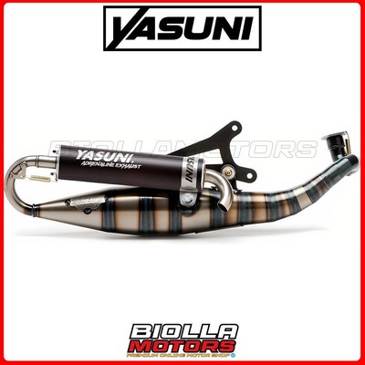 TUB326B MARMITTA YASUNI C16 BLACK RS ULTIMA ZERO ONE 50CC 2 TEMPS OMOLOGATA / AP