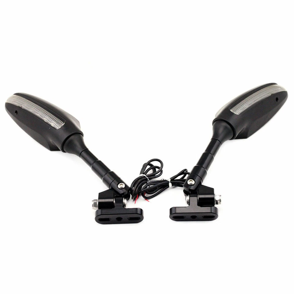 Espejos retrovisores LED para HONDA CBR 650F VFR 800F Interceptor 2014-2021 Foto 3 de 4