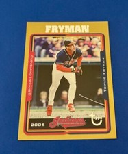 2005 Topps Retired Signature Gold #82 Travis Fryman #/500 - Detroit Tigers Star