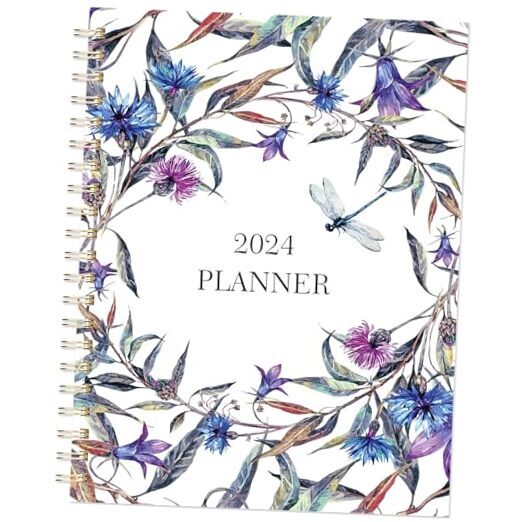 2024 Planner 8.5 x 11-2024 Planner Weekly and Monthly, Calendar Planner from