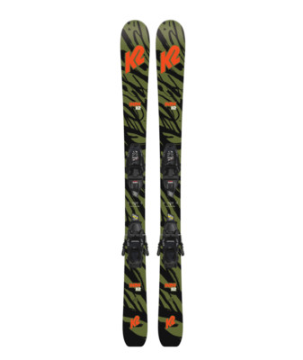 K2 Indy Jr Skis + 4.5 FDT Bindings - 2024 - Boys - 88 cm