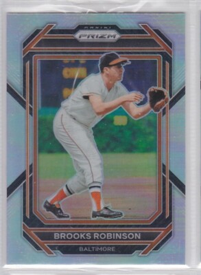 Brooks Robinson Silver Prizm #258 2023 Panini Prizm