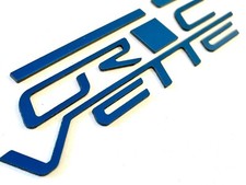 Dkm Bumper Or Dash Letters Blue For Corvette C6 2005-2013 Not Decals Dkm Bumper Or Dash Letters Blue For Corvette C6 2005-2013 Not Decals