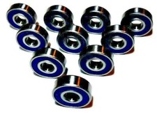 10 QTY 6201-2RS TWO SIDE RUBBER SEALS BALL BEARING 12 32 10