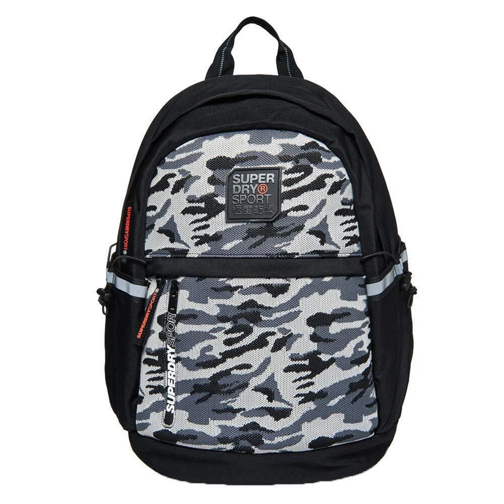 Superdry SPORT BACKPACK BLACK JACQUARD CAMO eBay
