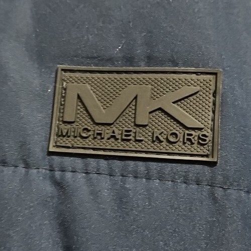  Michael Kors Kids Midnight Blue Hooded Puffer Jacket / Coat Size 18/20