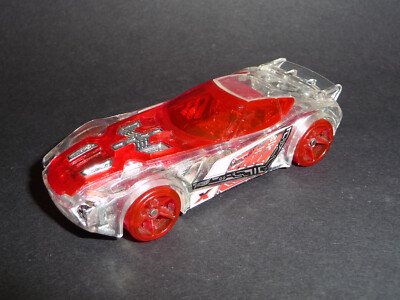 Mattel Modellauto HOT WHEELS Nerve Hammer rot-silber-weiß (H04)