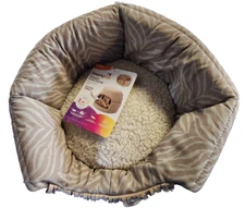SmartyKat Fringed Honeycomb 2 In 1 Cat Bed Pop Up & Push Down