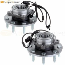 (2) 4WD Front Wheel Bearing Hub For 2003-2005 Dodge Ram 2500/3500 Pair With ABS