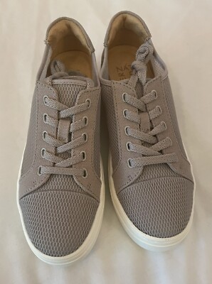 その他 natural Naturalizer Tanner mesh inset sneaker Women's 6M Icy Gray Lace Up