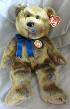 Ty Beanie Buddies Clubby III 2000 Plush Teddy Bear -14" Tall-Retired