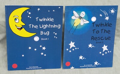 Signed Jo Alexander Twinkle The Lightning Bug Twinkle to the Rescue Boaz Alabama