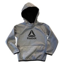 Reebok Kids Delta Cool Down Pullover Hoodie Boys Size 4-5