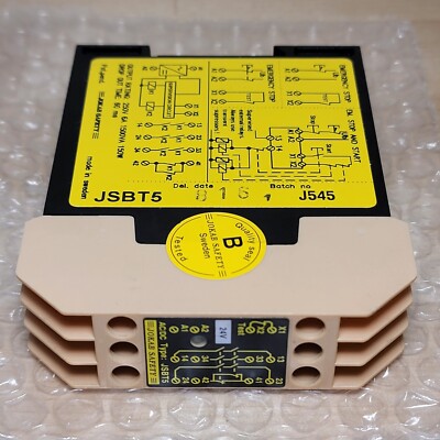 Jokab JSBT5 Safety Relay 24VAC/DC 3NO 1NC