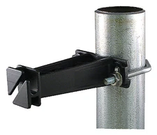 Dare 3359-10 Electric Fence Insulator, For Chain-Link Post, Black, 10-Pk. -