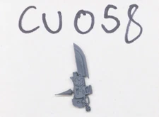 SPACE MARINES ADEPTUS CUSTODES HALBERD BLADE GAMES WORKSHOP WARHAMMER CU058C