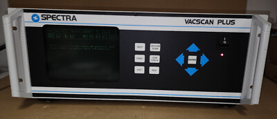 Spectra Vacscan Plus Gas Lab Analyzer USED