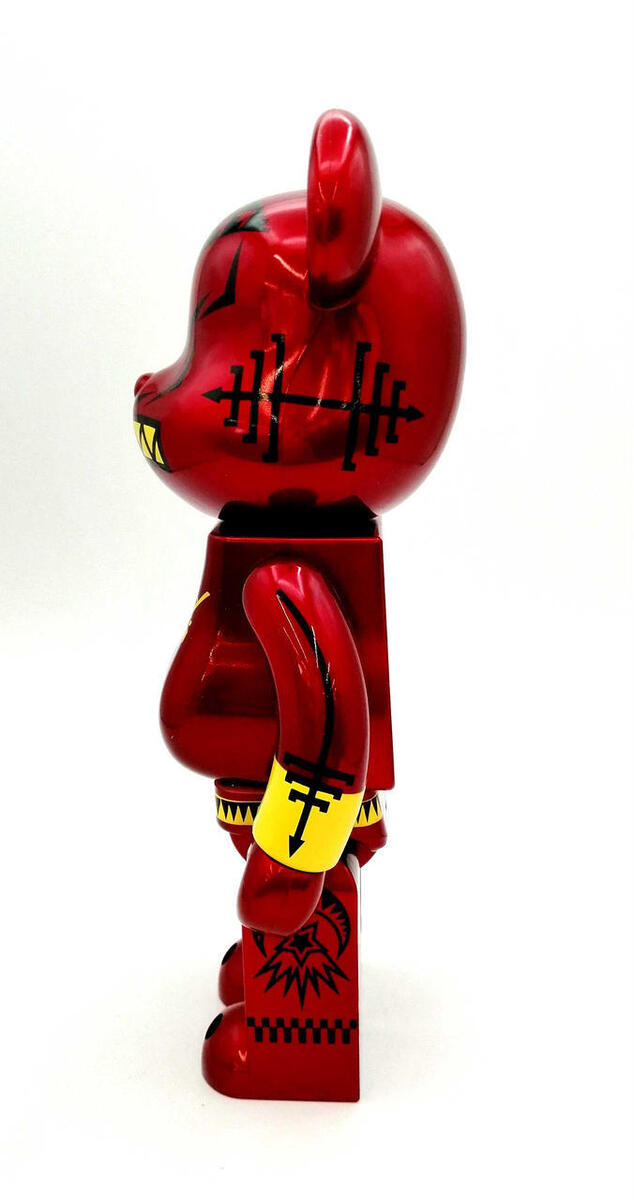 Medicom Toy Be@rbrick WHIZ-LIMITED 400% Bearbrick Figure Medicom Toy Be@rbrick WHIZ-LIMITED 400% Bearbrick Figure