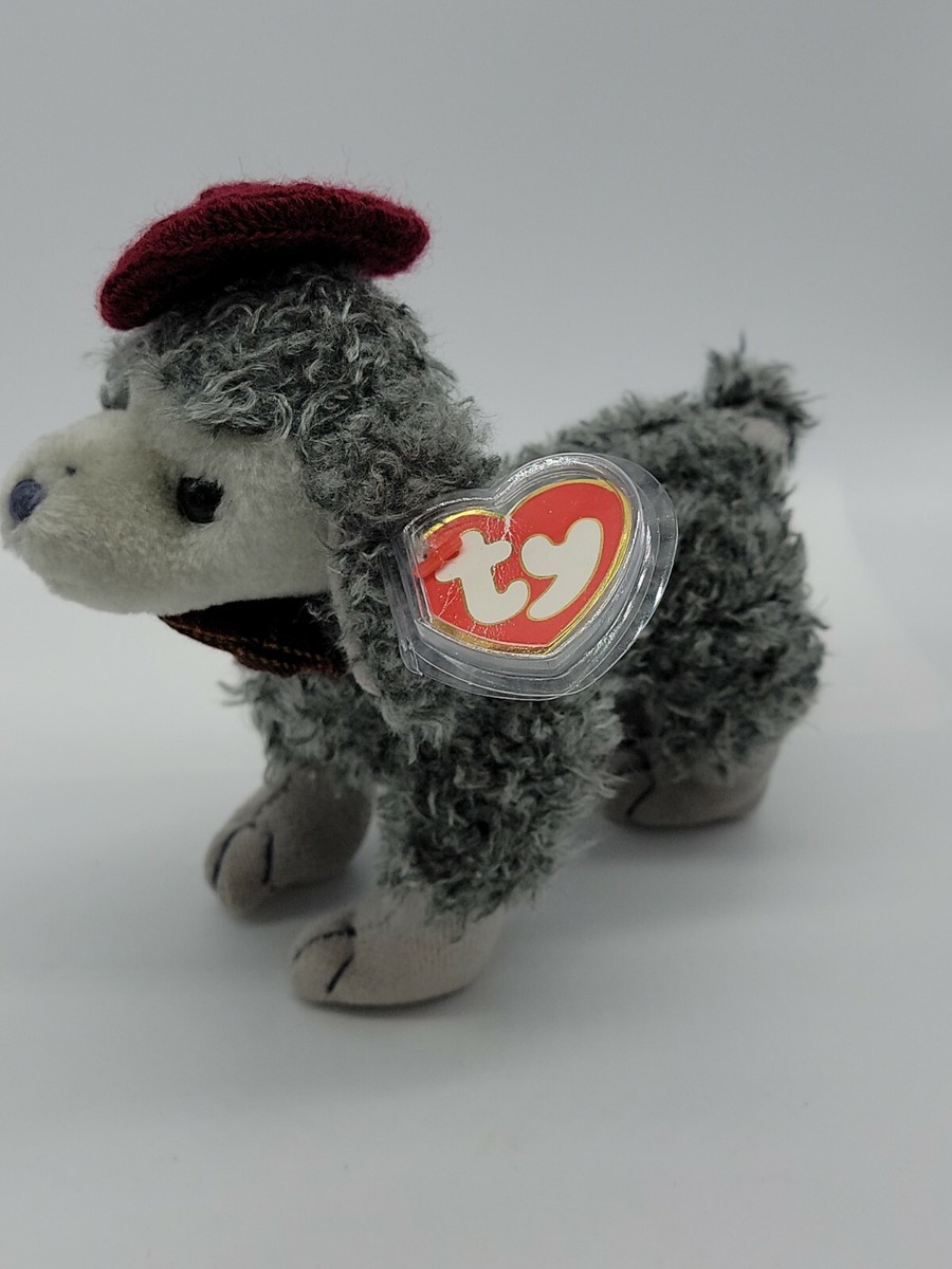 VTG 1993 Ty Attic Treasure Beanie Baby CHERI - French Poodle