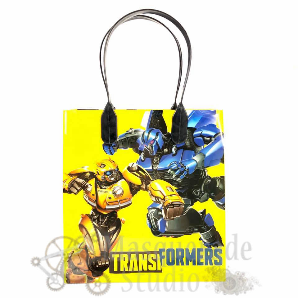 Transformers Bumblebee Party Favor Supplies Goody Loot Gift Bags [12ct