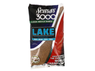 Sensas 3000 Lake Groundbait Roach Bream Carp Match Fishing Ground Bait 1kg 71351