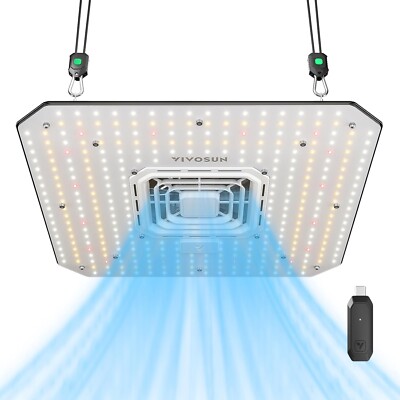 VIVOSUN AeroLight A100SE,100W Led Pflanzenlampe Vollspektrum,mit GrowHub E25