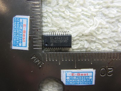 5x 4543IUZ EL4543 EL4543I EL4543IU EL4S43IUZ EL45431UZ EL4543IUZ SSOP24 IC Chip 