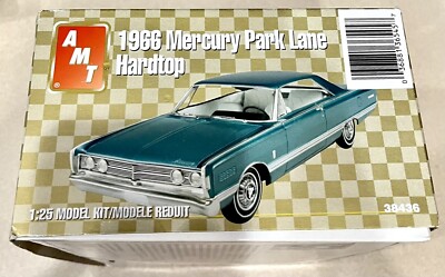 🏁 AMT Vintage 1966 Mercury Park Lane Hardtop 1/25 Model Kit