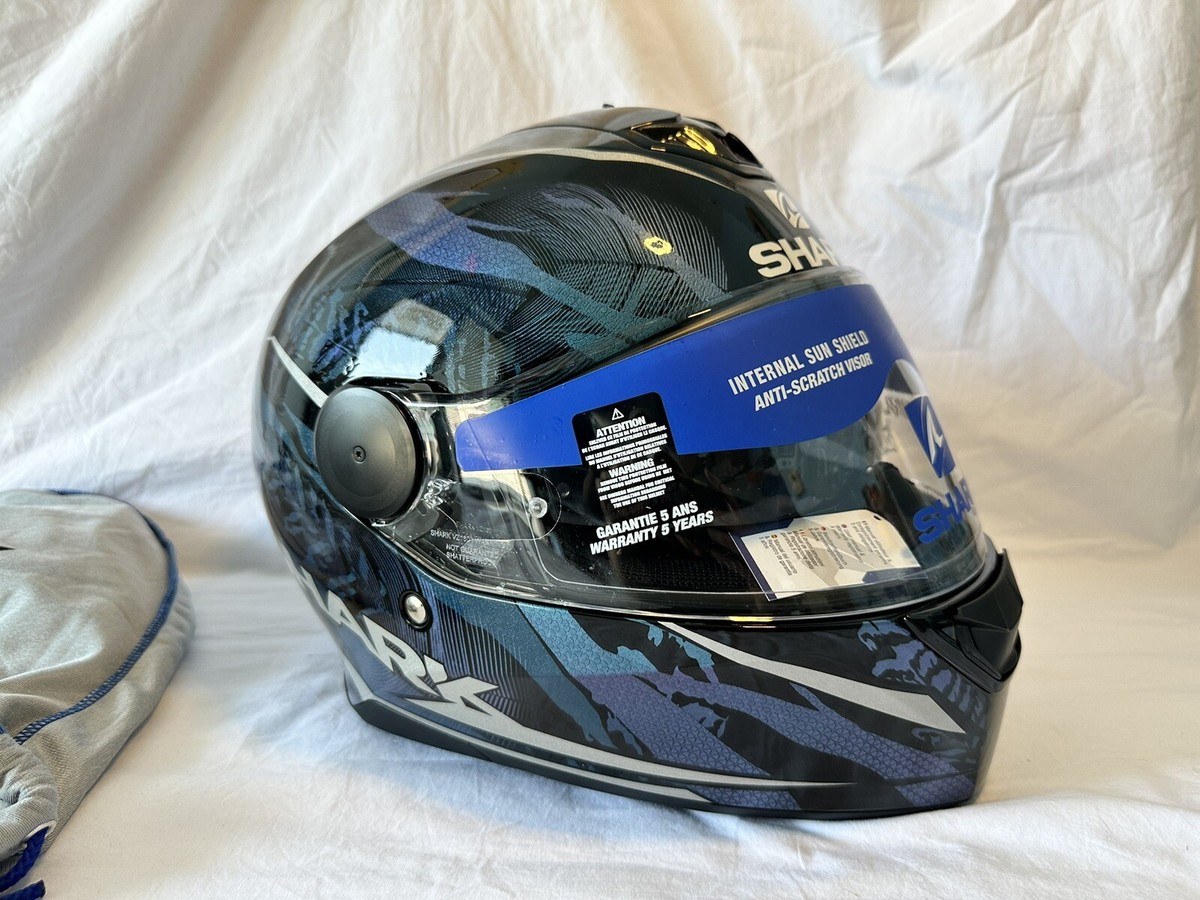 Shark D-SKWAL 2 Shigan Mat Motorcycle Helmet Multicolor US