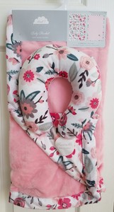 cloud 9 baby blanket with travel pillow