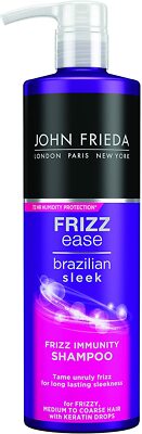 John Frieda Frizz Ease brasilianisches schlankes Frizz Immunitätsshampoo 500ml