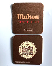 Bierdeckel -Coaster , Brauerei MAHOU  Desde 1980 Madrid / Spanien #4103#
