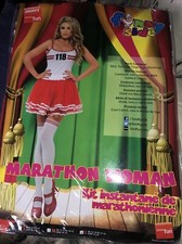 SMIFFY'S 118 MARATHON WOMAN FANCY DRESS OUTFIT - LARGE UK 16 - 18 Party Hen Do
