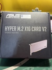 ASUS Hyper M.2 X16 RAID Card PCIE- v2 Expansion Card