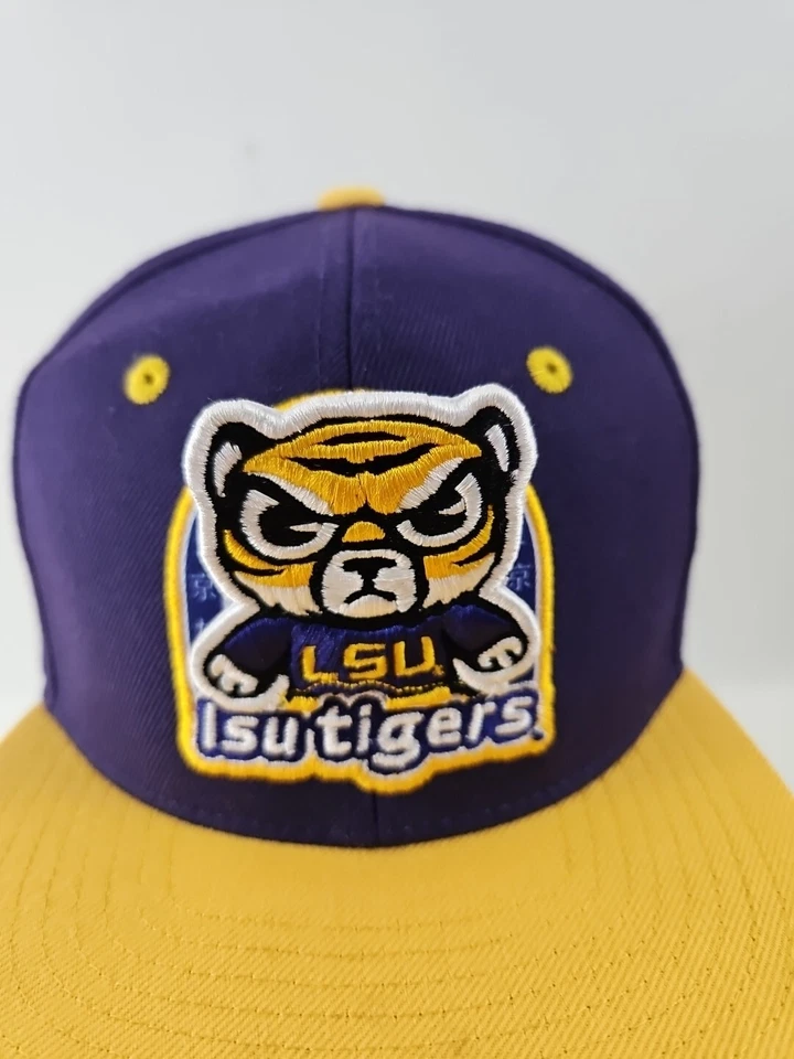 Zephyr NCAA LSU Tigers Tokyodachi Flat Bill SnapBack OSFM Hat - Rare - Image 2 of 4